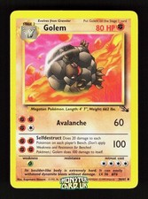 Pokemon Golem 36/62 NM Unlimited Fossil