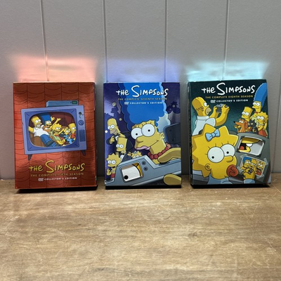 #ad The Simpsons: The Complete 5th 7th 8th Season Collector#x27;s Edition DVD Set Box $24.99