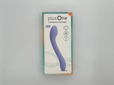 Plus One Meno Care Massager Personal Wellness Device Rechargeable Heat Vibration