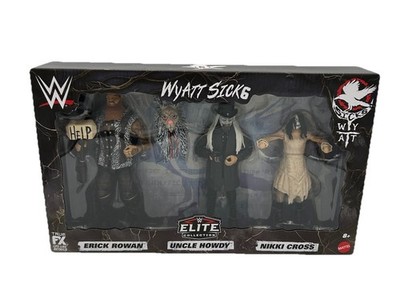 WWE Elite Wyatt Sicks 3 Pack Figures Uncle Howdy Nikki Cross Erick Rowan Sick6