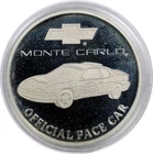 Brickyard 400 Chevy Monte Carlo Official Pace Car Round Limited Edition 226/500