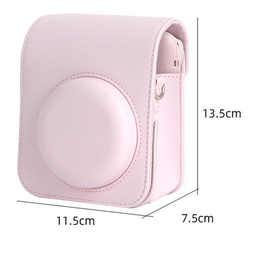 Sac pour appareil photo en cuir PU design pratique avec bandoulière parfait pou - Photo 8/17