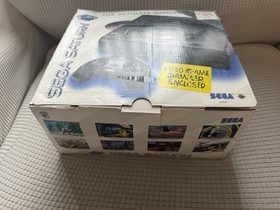 SEGA Saturn Console w/Controller Cables Game & Box US Version MK-80000 CIB RARE