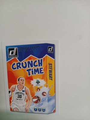 2025 Donruss WNBA Breanna Stewart Crunch Time Press Proof #3 New York Liberty