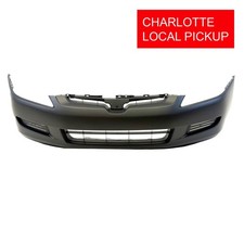 2003-2005 Honda Accord Coupe Ex Lx Se Primed Front Bumper Cover Ho1000211. Nc