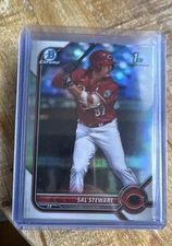 2022 Bowman Draft - Chrome Sal Stewart #BDC-122 Refractor (RC)