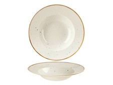 Assiette Stonecast Barl White Pasta 24 Blanc Churchill