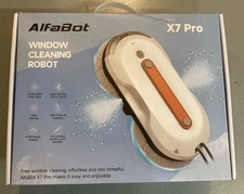AlfaBot X7 Pro Robot Window Cleaning Robot  with Dual Water Spray