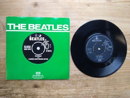 The Beatles Yesterday / Should Have Known VG 7" Single Vinyl Record R6013 (AJ1)