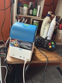 SNK Neo Geo Mini Console with 40 games - TESTED WORKS perfectly extra pad incd 