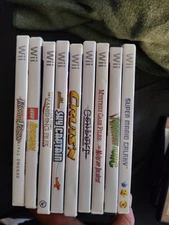Lot Of 9 Wii Game Cases And Manuals Only No Games