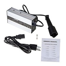 marddpair 48 Volt 6A 3 Pin Battery Charger Replacement for Yamaha Golf Cart