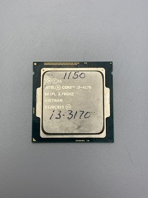 Intel Core | i3-3170 | 2 Cores | 4 Threads | 3.70 GHz | LGA 1150 | 3 MB