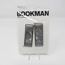 Bookman Visibility Clip On Reflectors Silver Bike Reflectors Clothing Reflectors