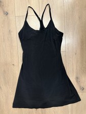 Outdoor Voices Women’s Exercise Dress XS Black Built In Bra And Shorts