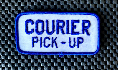 COURIER PICK-UP FORD EMBROIDERED SEW ON ONLY PATCH 4'' x 2''