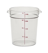 Cambro Food Storage Container - Round Series - 4 QT Quart - Commercial Grade