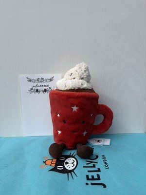  Amuseable Hot Chocolate マグカップ Authentic Retired Jellycat Amuseables Hot Chocolate NWT | eBay
