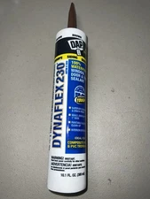 DAP Dynaflex 230 Window, Door & Trim Sealant 10.1 oz Brown – New