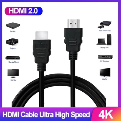 BOISO Cavo HDMI 4K 2K Ultra HD 2.0 2160p 1.5 m per Monitor audio video PS5 Xbox One
