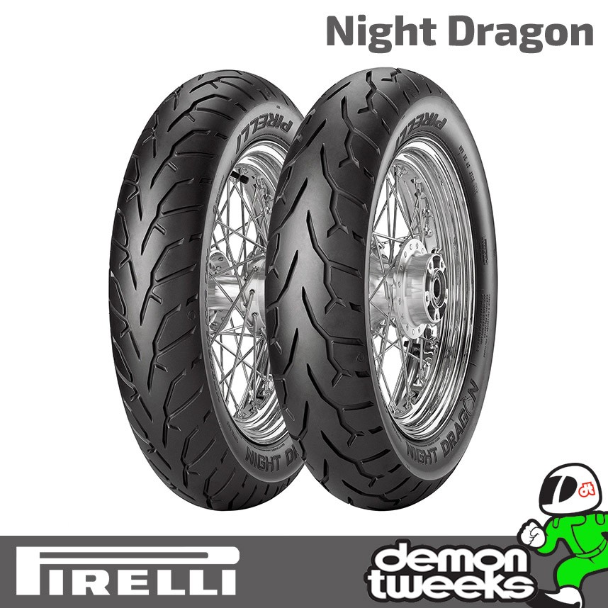 Tyre PIRELLI Night Dragon (F) Reinf 130/90 B 16 M/C 73h TL for Moto - Image 3