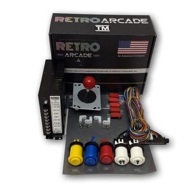 Jamma 19-IN-1 Mame, Retro PI Classic Arcade Multigame Multicade game control kit