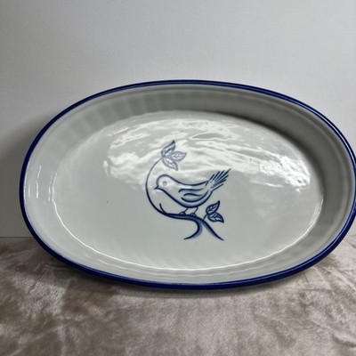 Schmidt Bakeware -Viana Do Castelo Made in Portugal dish handpainted #104-A-653