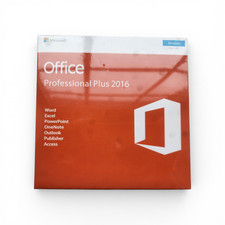 Microsoft Office 2016 Professional Plus Boxed & Factory Sealed
