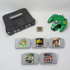 N64 Console Bundle Zelda Ocarina of Time, Mario, GoldenEye, Turok, Armorines