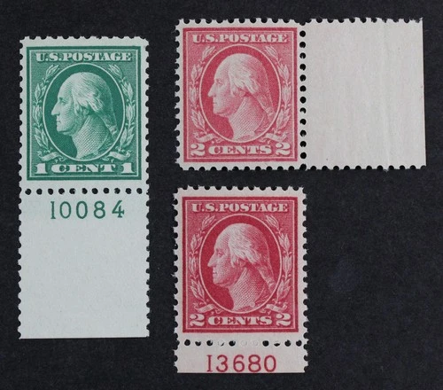 CKStamps: US Stamps Collection Scott#498 499 Mint NH OG Large Margins