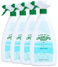 Indoor & Outdoor Surface Cleaner (32 Fl. Oz., 4 Pack) Natural Outdoor Cleanin...