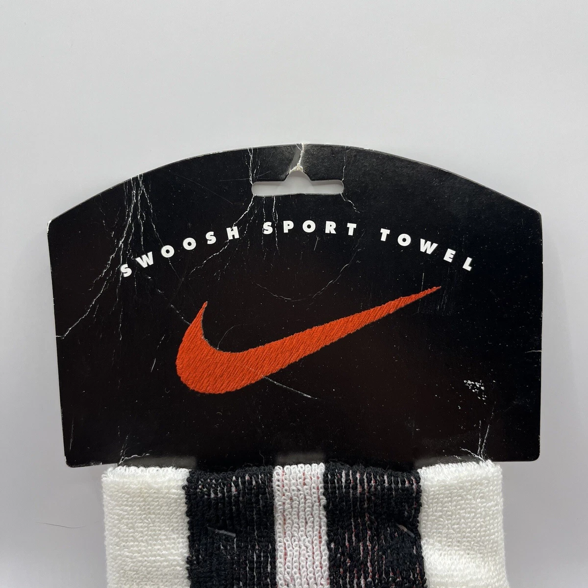 Vintage Nike Swoosh Sport Towel New In Package 90s NOS Gym eBay