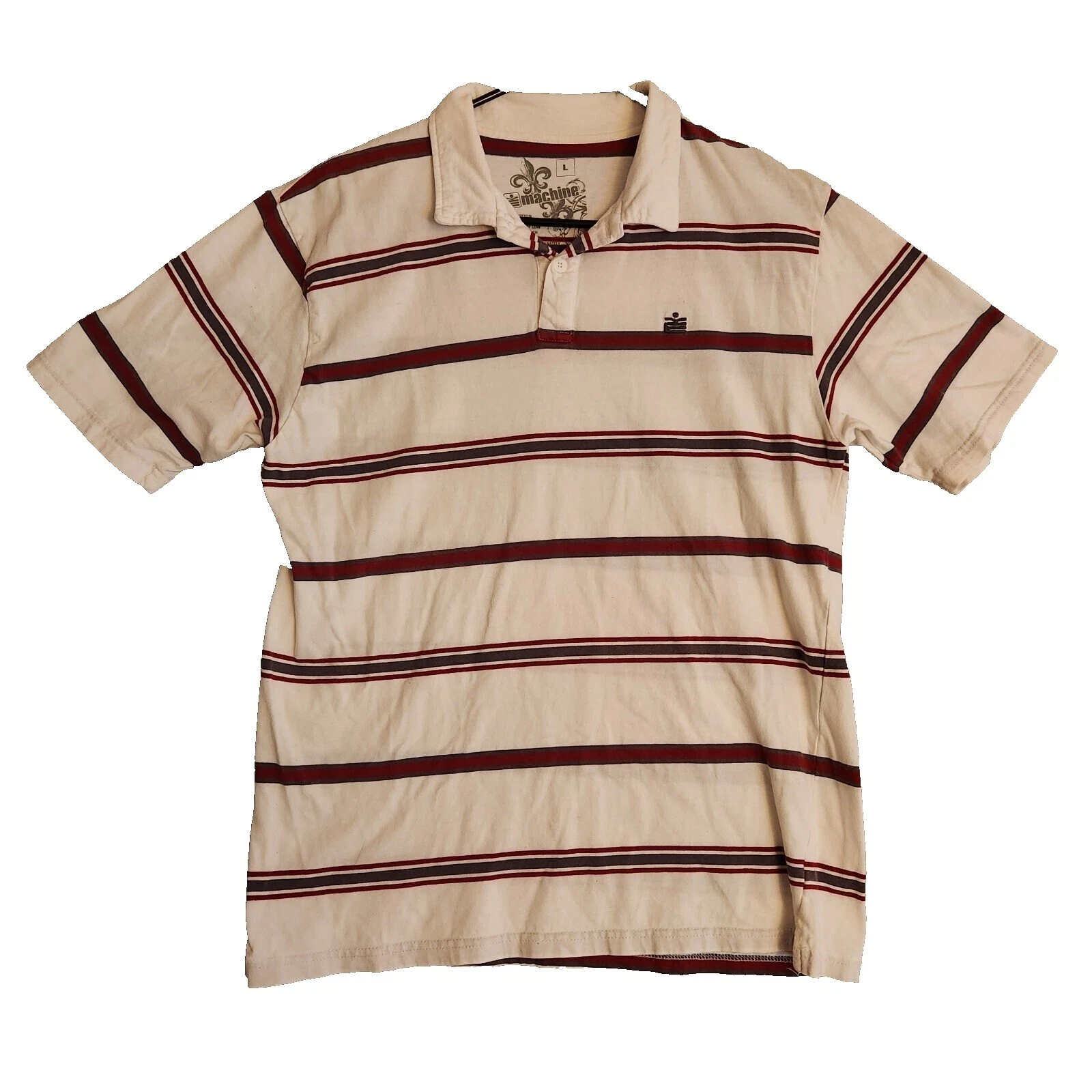 Machine camisetas a rayas para hombres