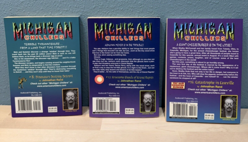 Michigan Chillers von Johnathan Rand 6 Taschenbücher Thriller Buch #1-3, 8, 13 & 16 - Bild 10 von 12