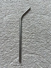 Stainless Steel Metal Reusable Cocktail Drinking Straw Silver New Good Quality