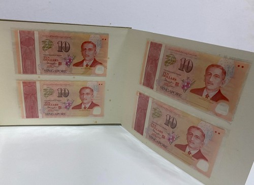 2015 SINGAPORE 50th independence commemorative 50 dollars 10 dollars x 5 w/ box - Picture 5 of 13