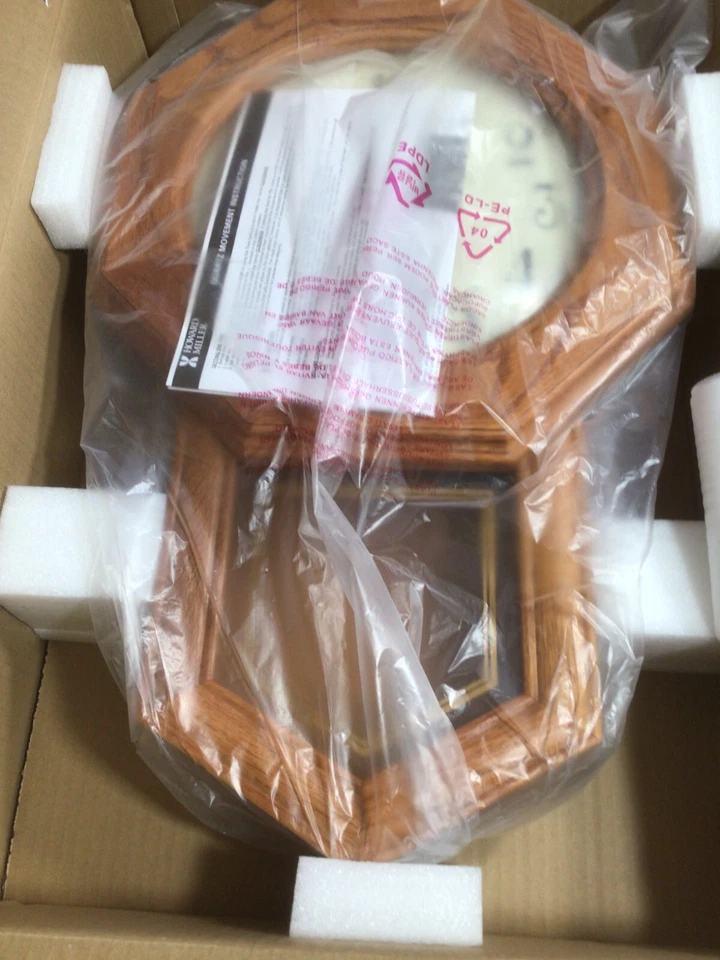 Howard Miller 625242 Elliott Wall Clock 625242 Golden Oak *NEW* - Image 3 of 4