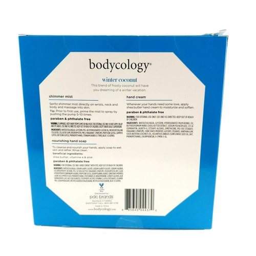 Bodycology Hand Care Set miscela di cocco gelido per profumo di pelle secca venditore USA - Foto 6 di 8