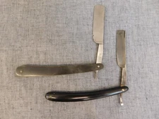QUEEN 5/8'' SPECIAL QUALITY STRAIGHT RAZOR, KLIKOS PRAGUE VINTAGE SET