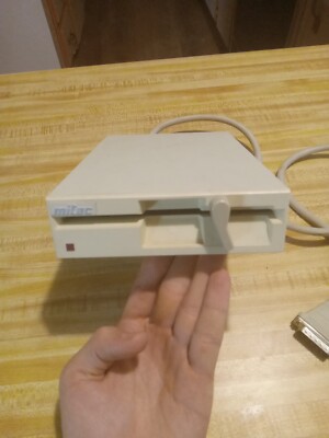 Rare Mitac Inc AD-3C Floppy Disk Drive Vintage For Apple Pc Untested