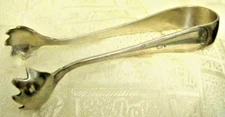VINTAGE ART KRUPP BERNDORF SILVER PLATED SUGAR TONGS