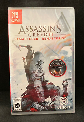 Assassin's Creed III Remastered, Ubisoft, Nintendo Switch