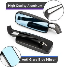 For 8mm/10mm Road Glide Street Glide Sportster 48 883 120 Side Rear View Mirrors