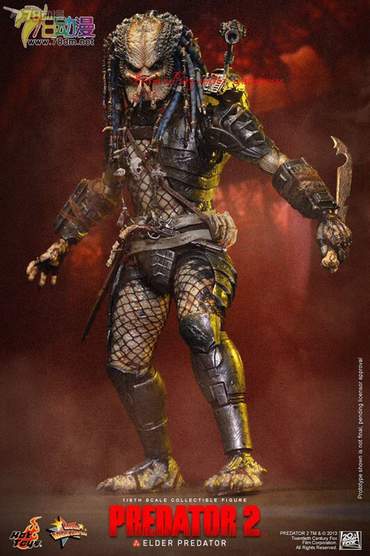 Elder Predator フィギュア Predator 2 Amazon.com: Hiya Toys Predator 2: Elder Predator 1:18 Scale