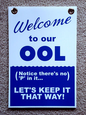Welcome to our OOL No P in it 8x12 Coroplast Sign with Grommets 25% OFF 3!