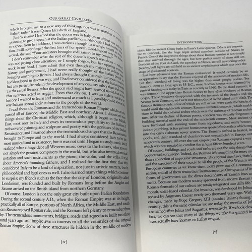Inscribed The Proud Italians: Our Great Civilizers - C. Pescosolido, P. Gleason - Picture 12 of 12