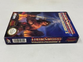 NES Nintendo - Iron Sword Wizards & Warriors II 2 - CIB completo con tutti gli inserti