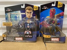 DISNEY INFINITY MARVEL BATTLEGROUNDS PLAYSET AND MARVELS VISION BUNDLE