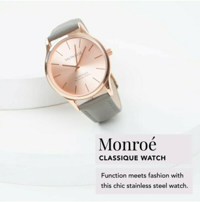 Monroe Classique Sunburst Sole Rose Watch MONROE main image 2