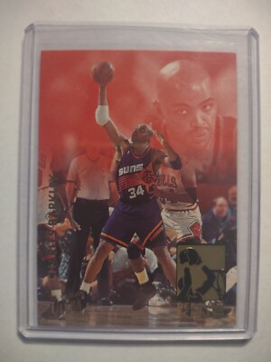   CHARLES BARKLEY 1993-94 FLEER ULTRA REBOUND KING INSERT # 1 OF 10
